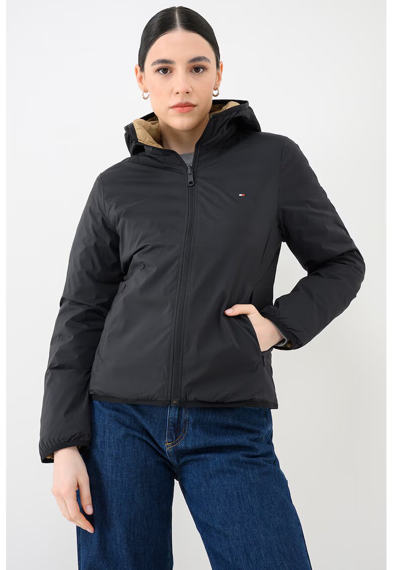 Tommy Hilfiger Двулицево зимно яке с пухена вата