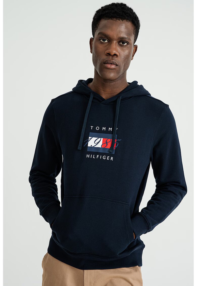 Tommy Hilfiger Худи с лого и джоб кенгуру