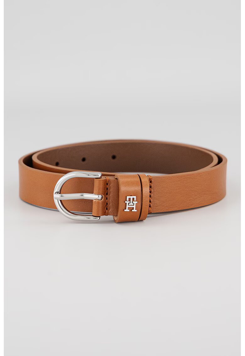 Tommy Hilfiger Кожен скини колан с лого