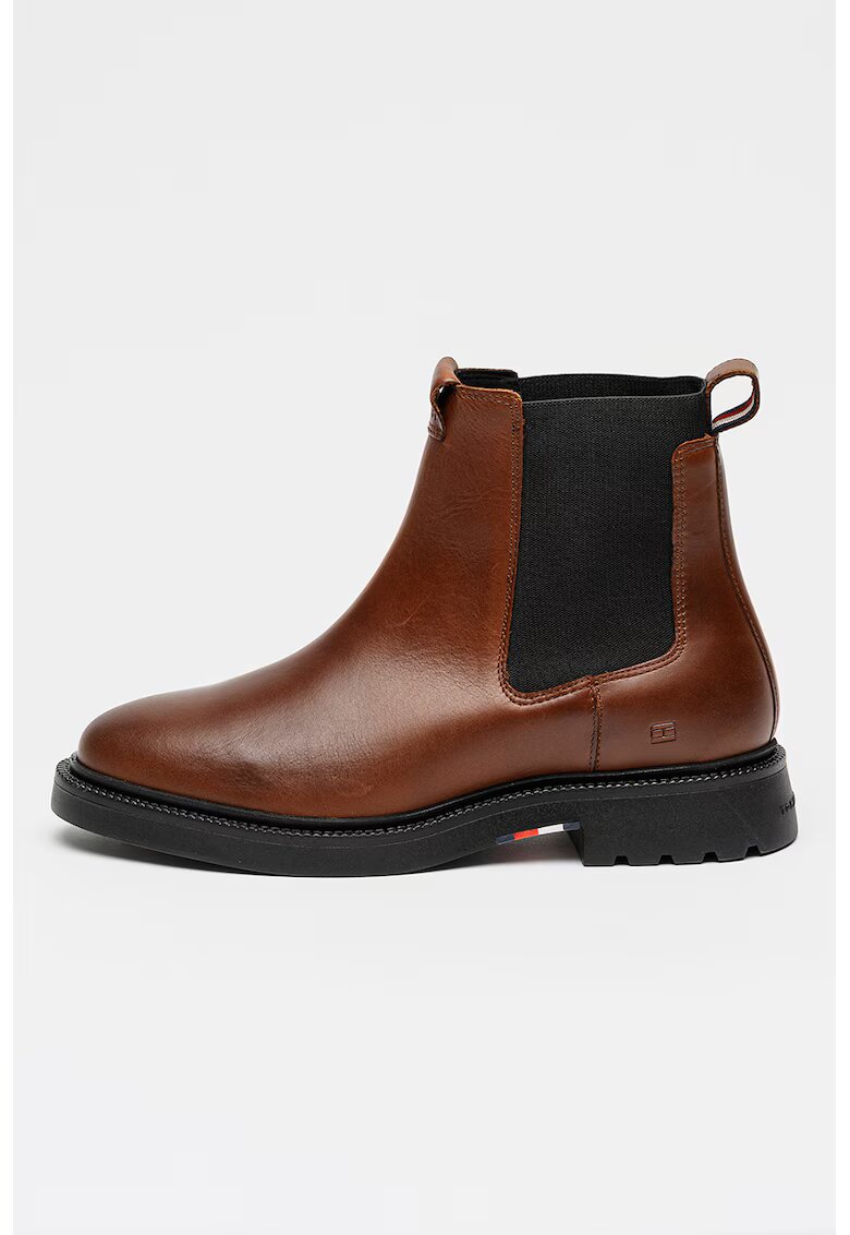 Tommy Hilfiger Кожени боти Comfort Chelsea