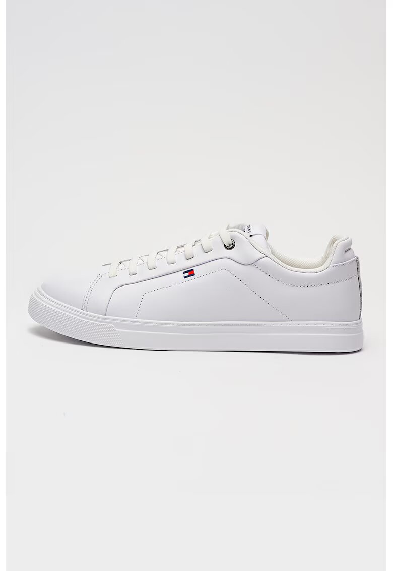 Tommy Hilfiger Кожени тренировъчни обувки Icon Court с лого
