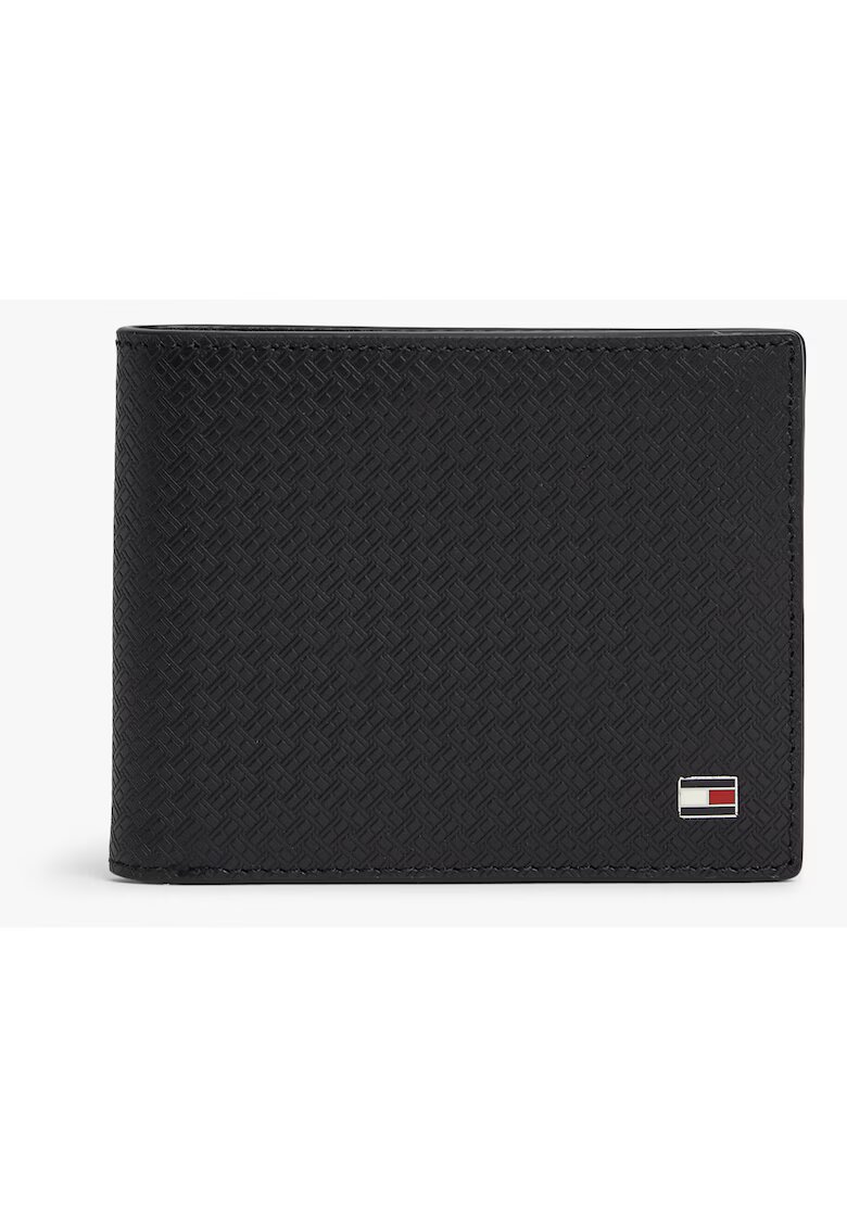 Tommy Hilfiger Мъжки портфейл - - Релефно лого 3320 - 11 x 8.5 x 2 cm