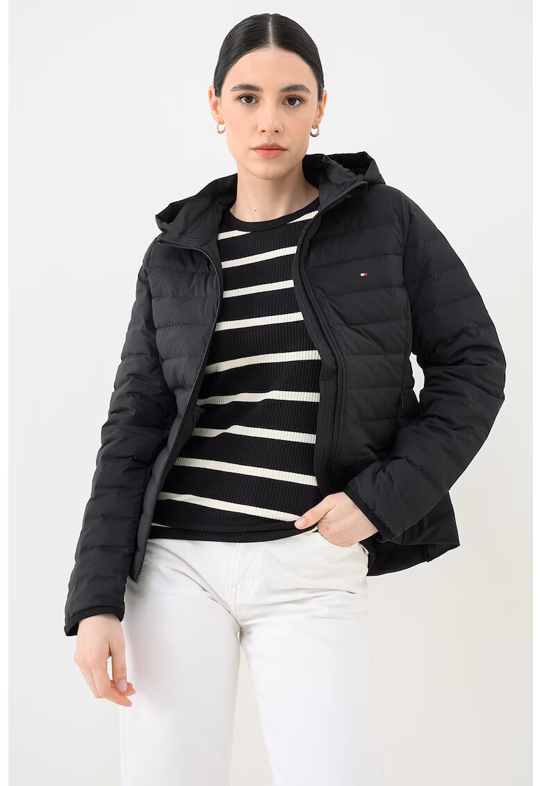 Tommy Hilfiger Непромокаемо зимно яке с вата и качулка