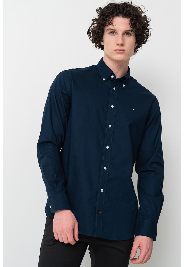 Tommy Hilfiger Памучна риза Oxford