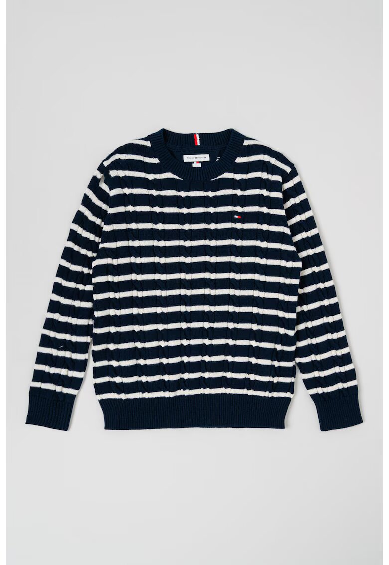 Tommy Hilfiger Плетен пуловер от органичен памук