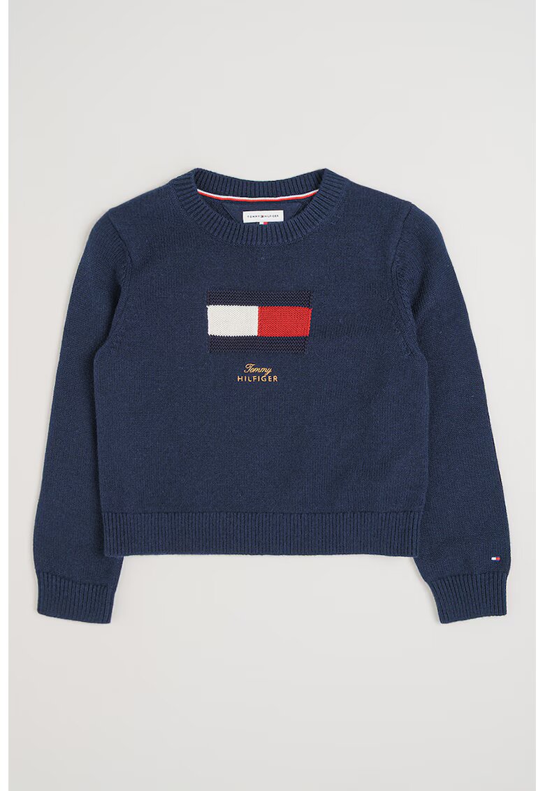 Tommy Hilfiger Пуловер с вълна с лого