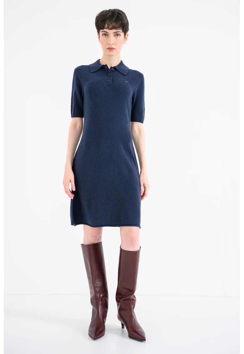 Tommy Hilfiger Рокля-тениска с вълна