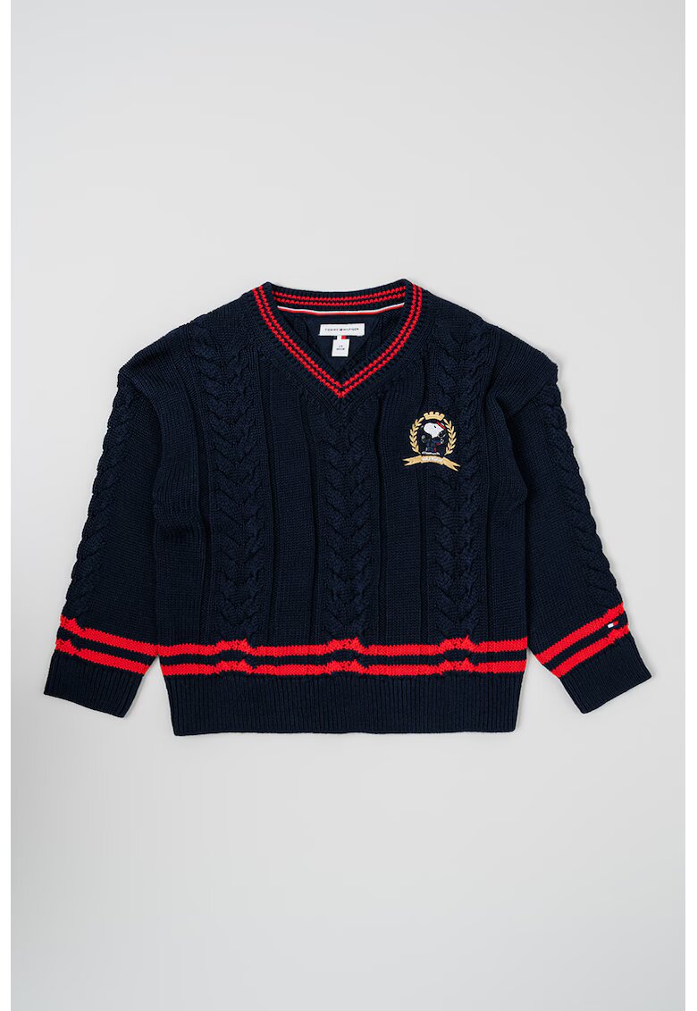 Tommy Hilfiger Шпиц пуловер с плетка