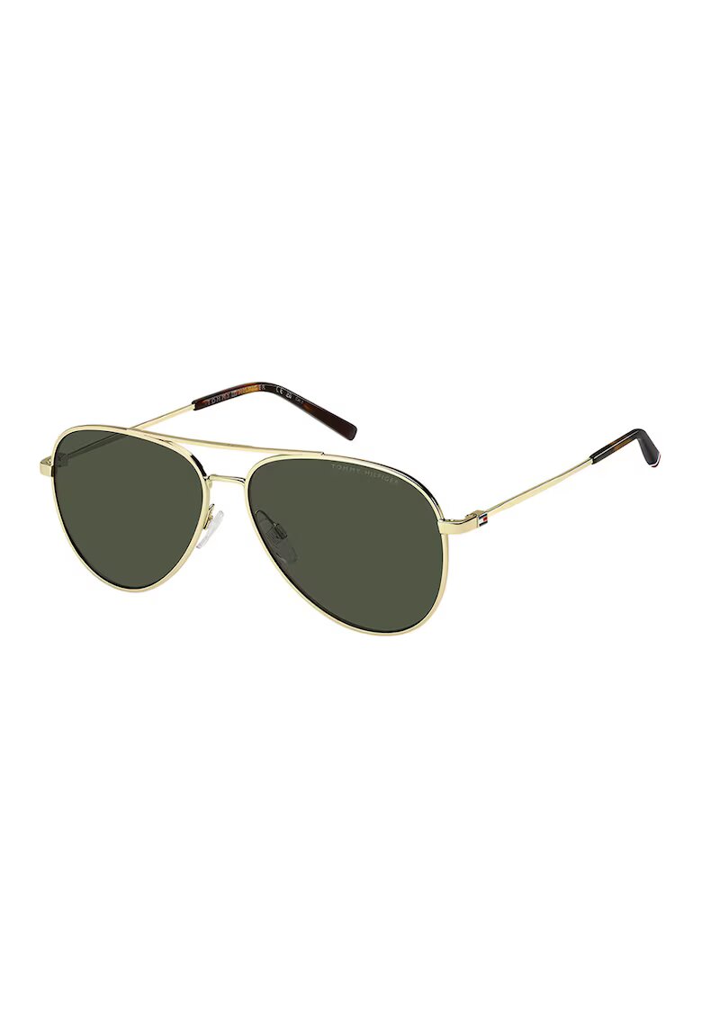 Tommy Hilfiger Слънчеви очила Aviator - Златист/Кафяв