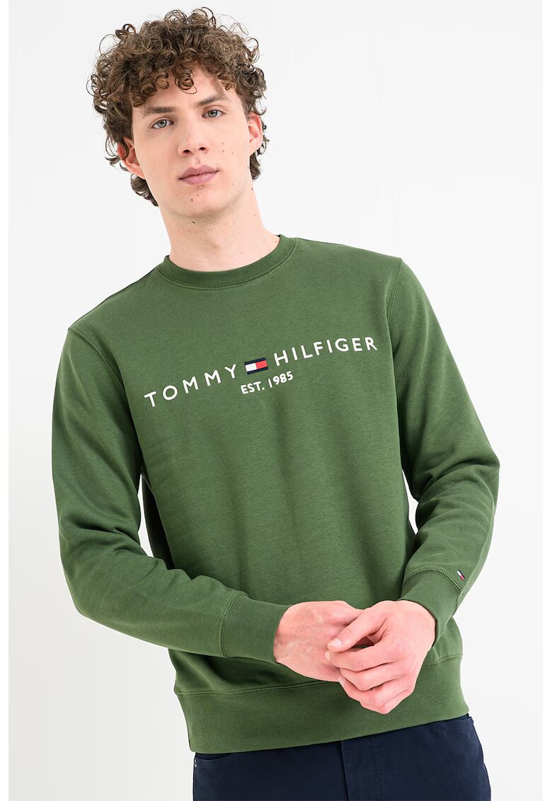 Tommy Hilfiger Суитшърт с органичен памук и лого