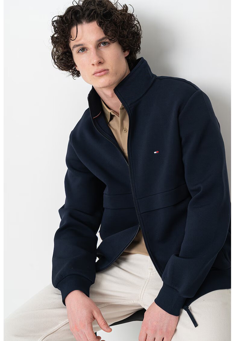 Tommy Hilfiger Суитшърт с памук с цип