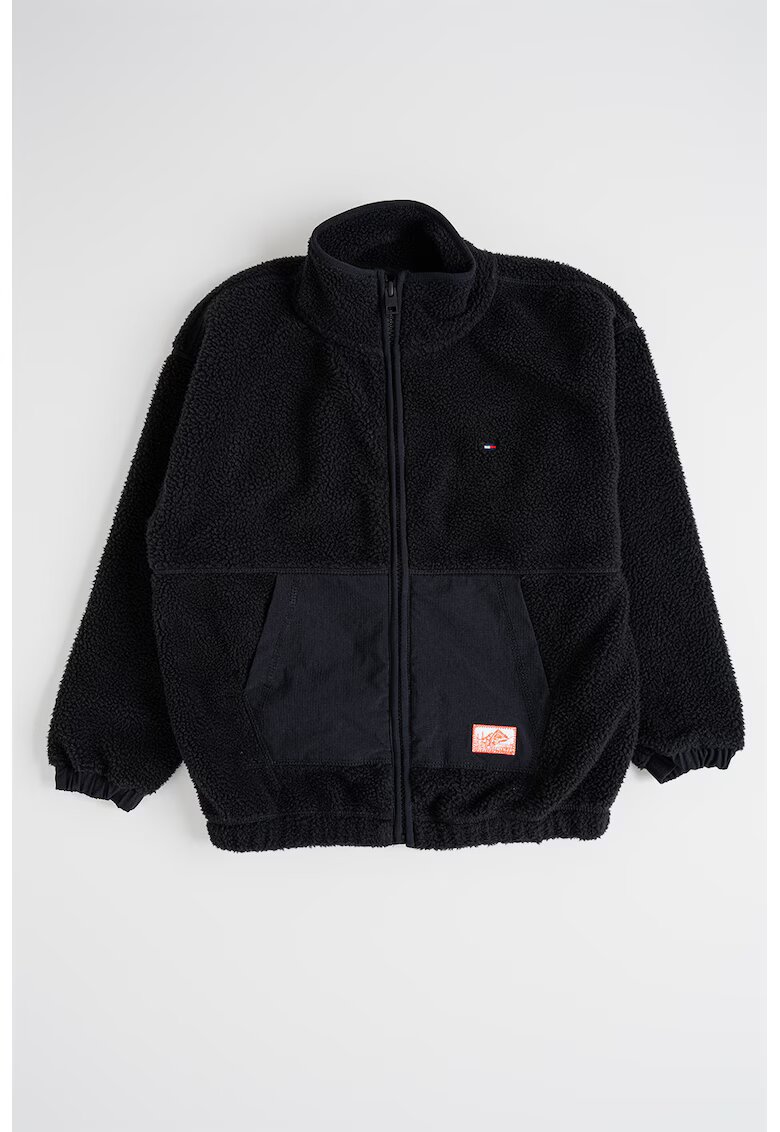 Tommy Hilfiger Суитшърт с цип и джобове
