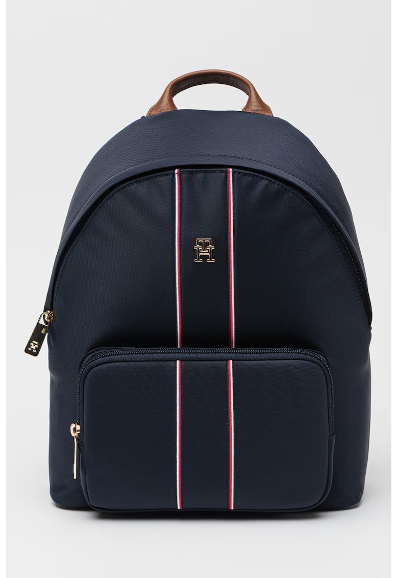 Tommy Hilfiger Текстилна раница с кожа