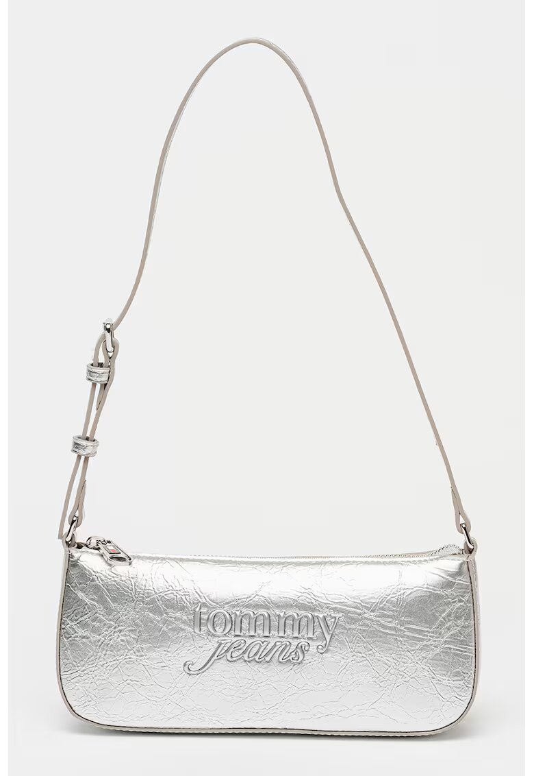 Tommy Jeans Чанта за рамо с метализиран ефект и лого