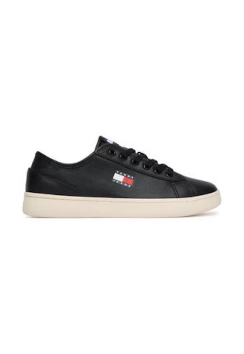 Tommy Jeans Дамски кецове - естествена кожа - 305437693
