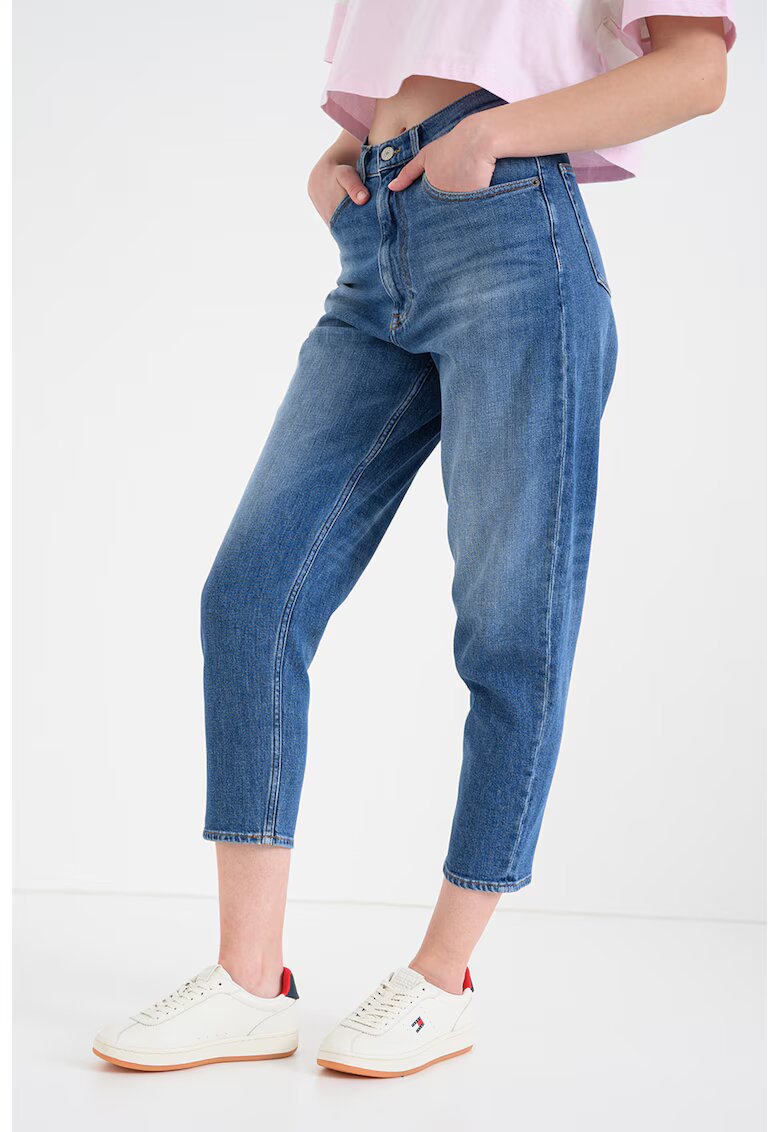 Tommy Jeans Дънки Mom с висока талия