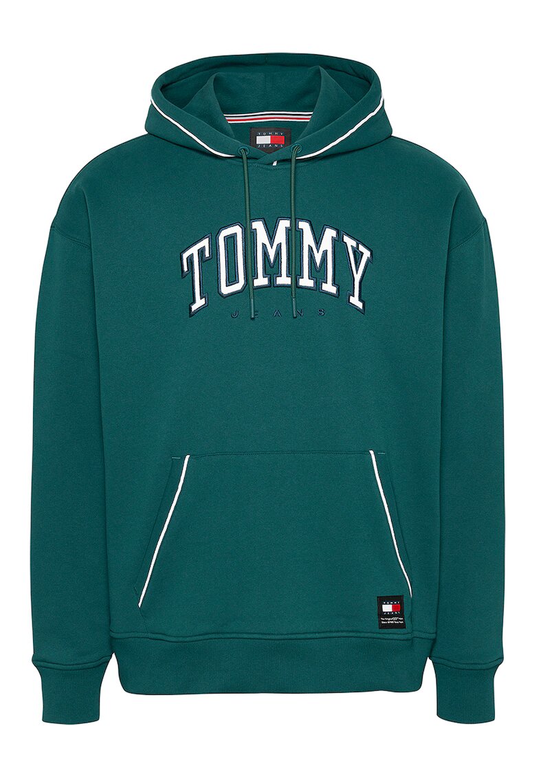 Tommy Jeans Худи с лого и паднали ръкави