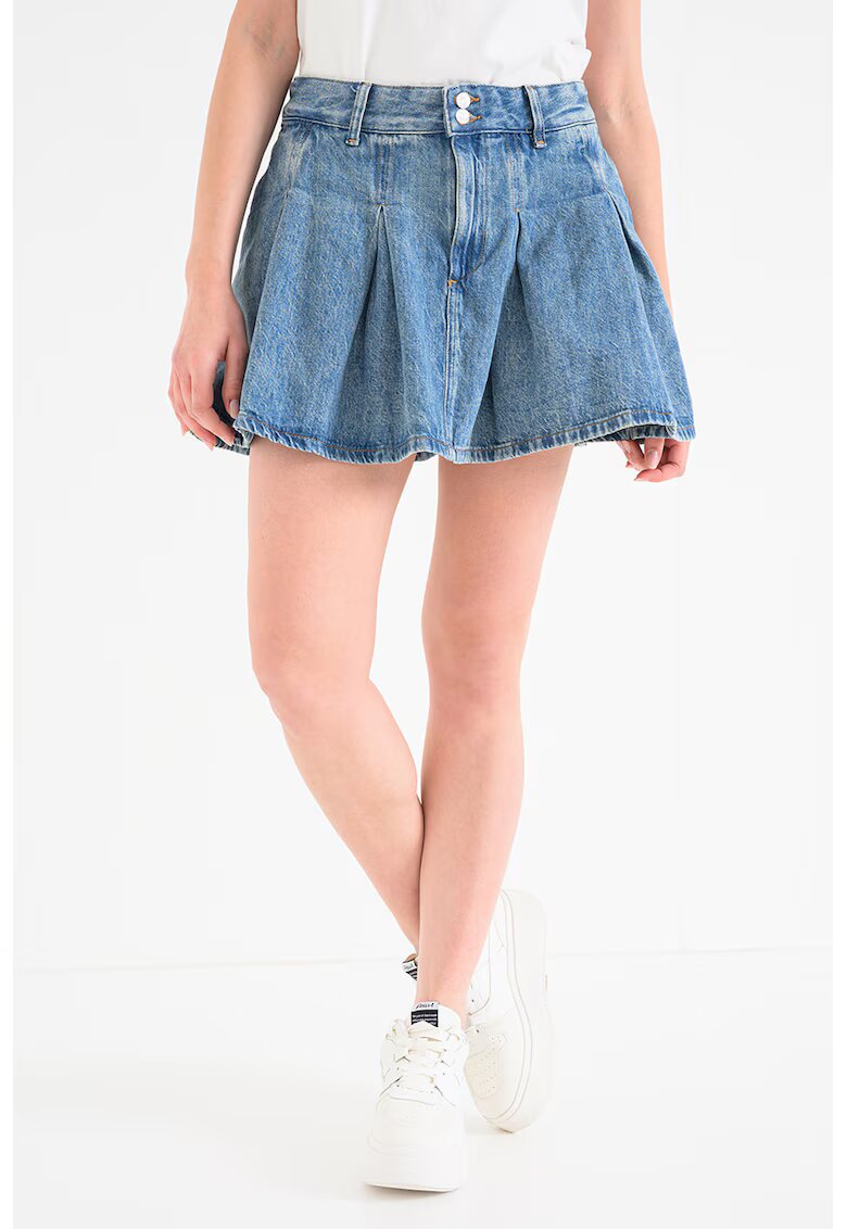 Tommy Jeans Къса плисирана пола