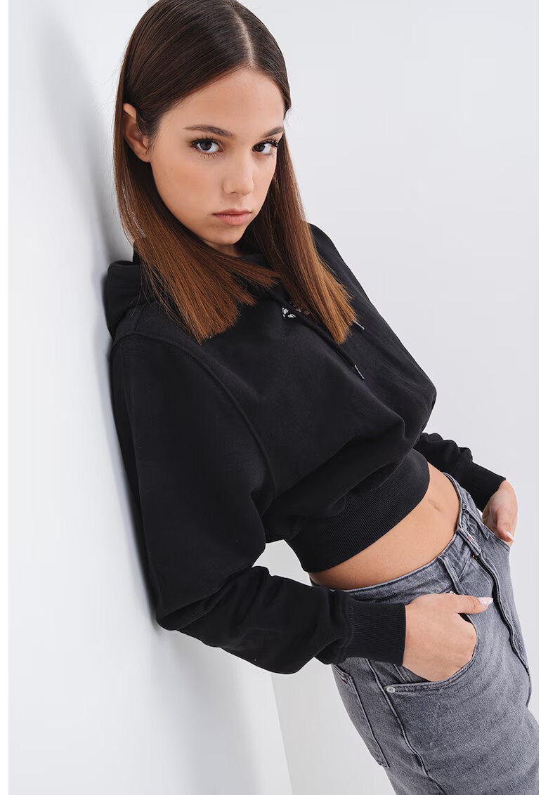 Tommy Jeans Късо худи Essential с лого