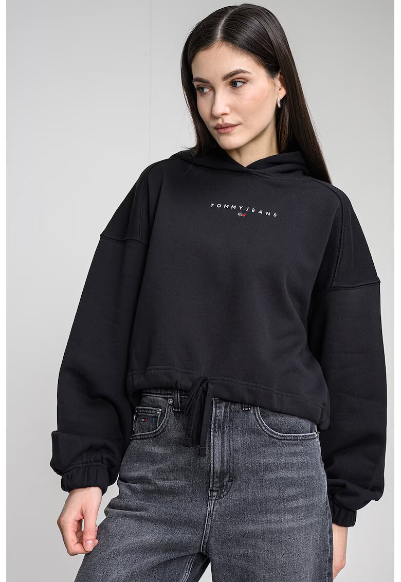 Tommy Jeans Късо худи с лого