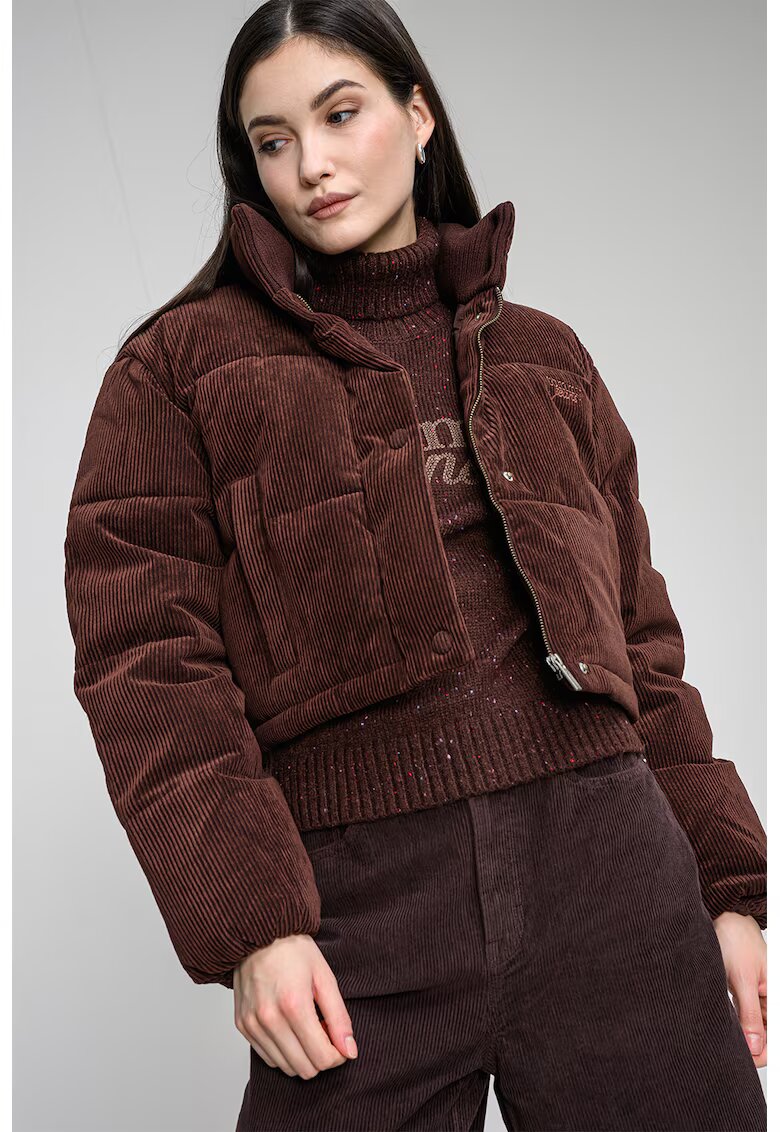 Tommy Jeans Късо зимно яке с цип