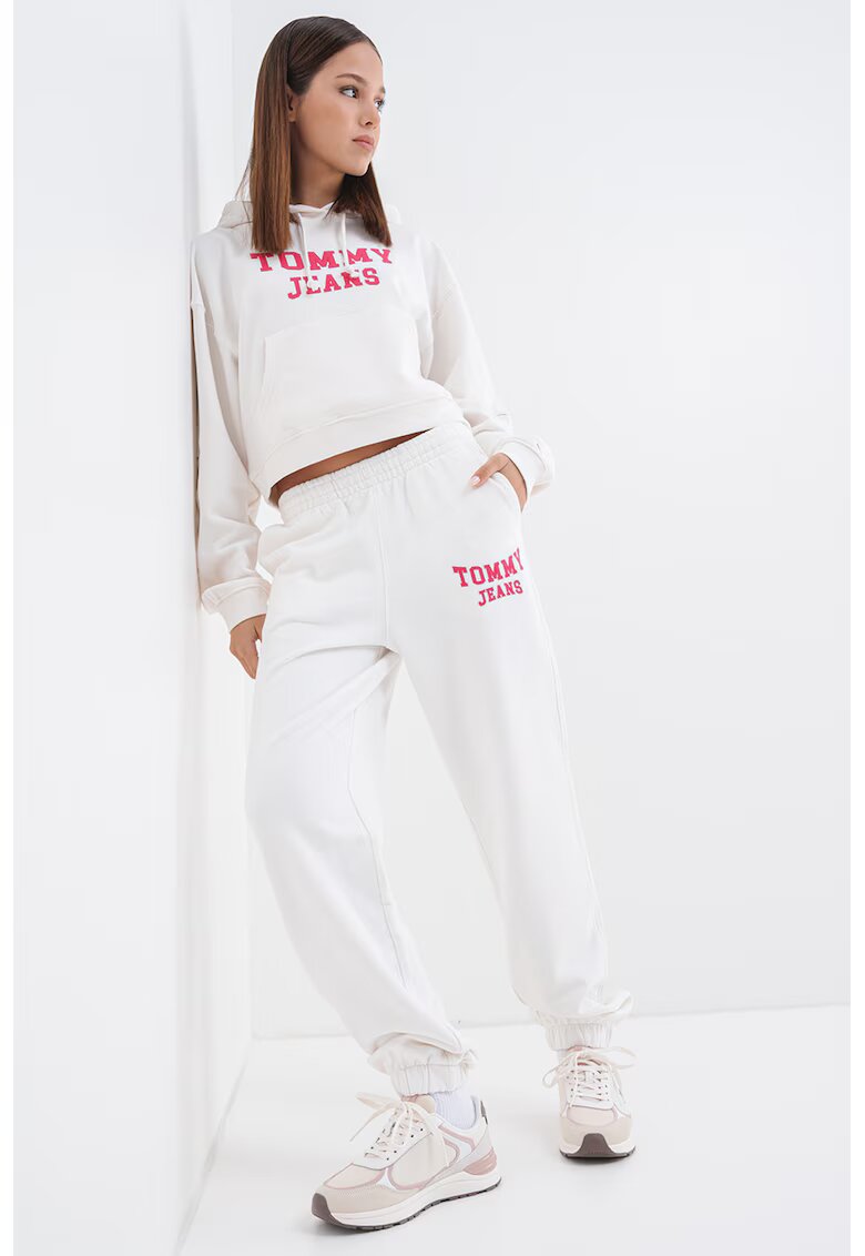Tommy Jeans Квадратно късо худи с лого