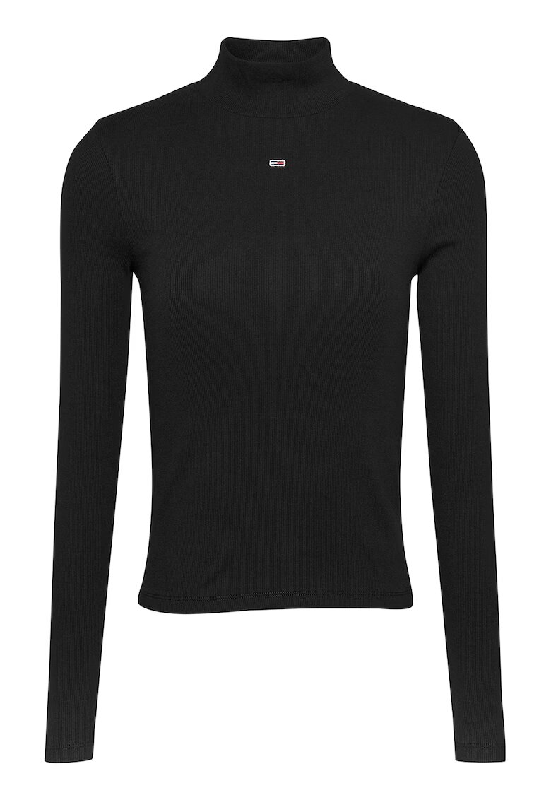 Tommy Jeans Слим блуза с памук
