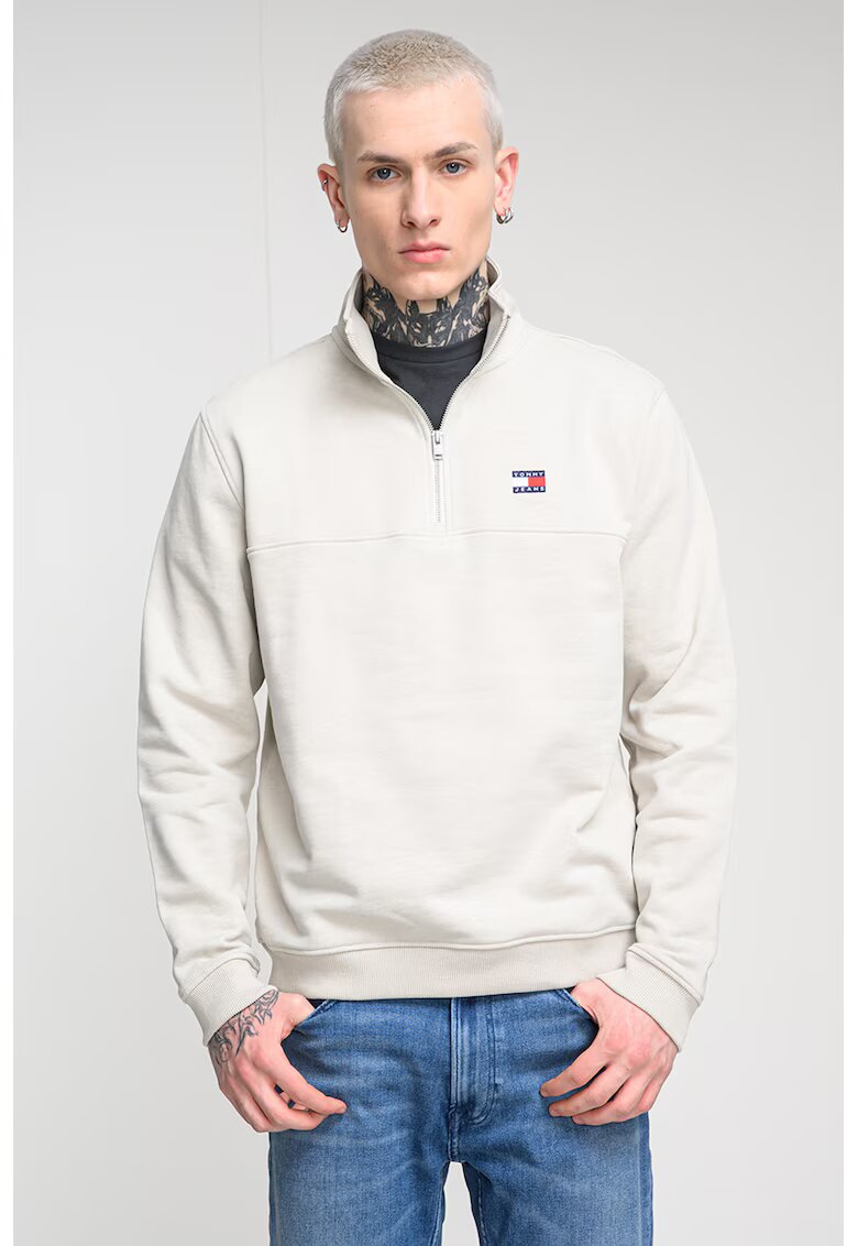 Tommy Jeans Суитшърт с къс цип