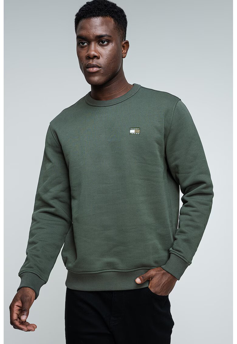 Tommy Jeans Суитшърт с овално деколте и лого
