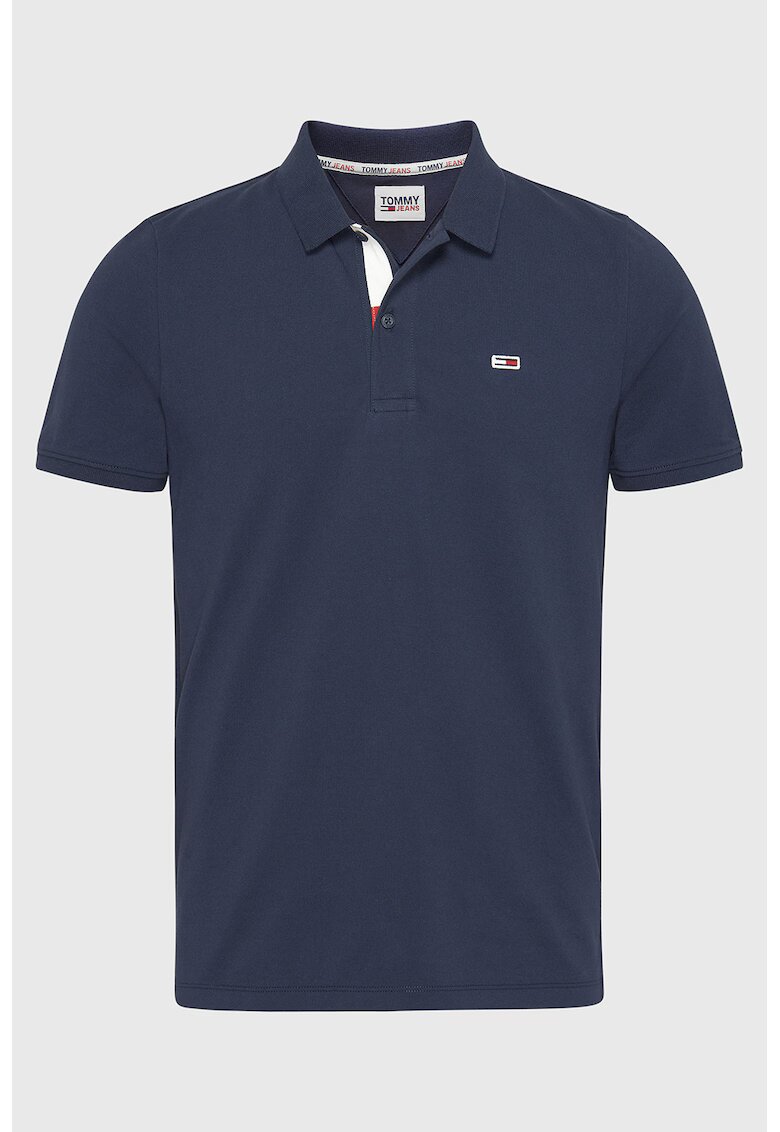 Tommy Jeans Тениска с яка и лого