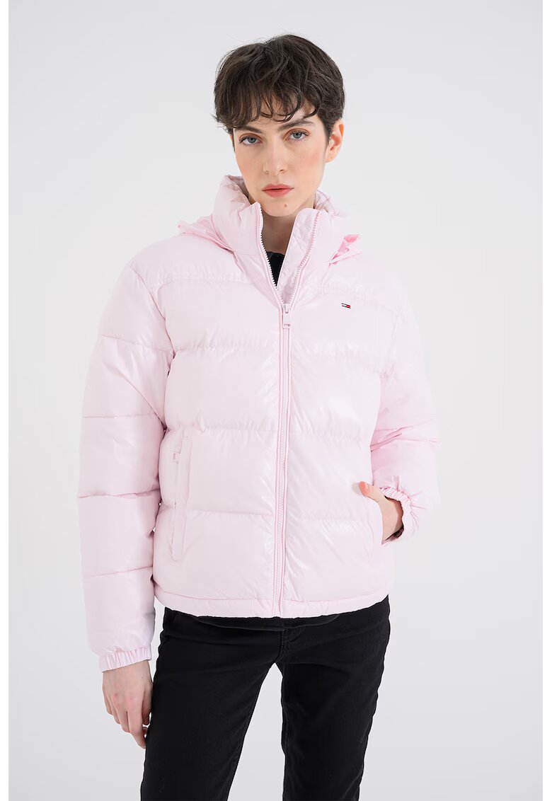 Tommy Jeans Ватирано зимно яке с лого