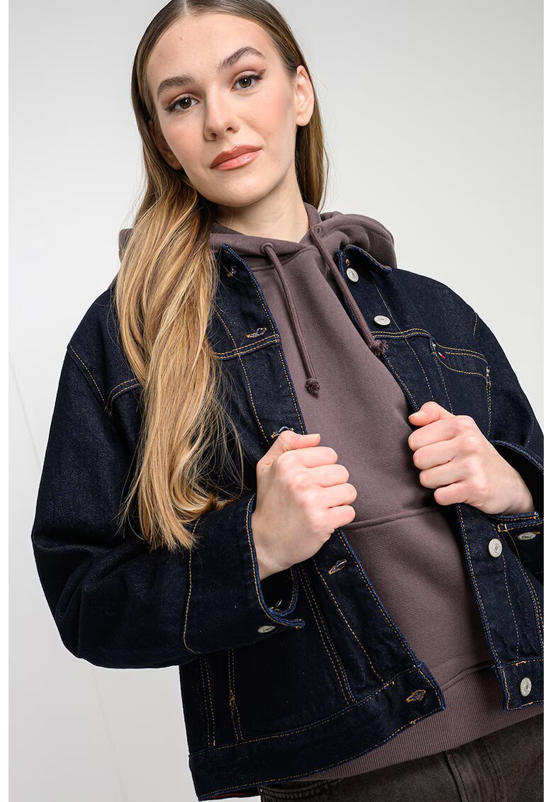 Tommy Jeans Яке от деним с паднали ръкави