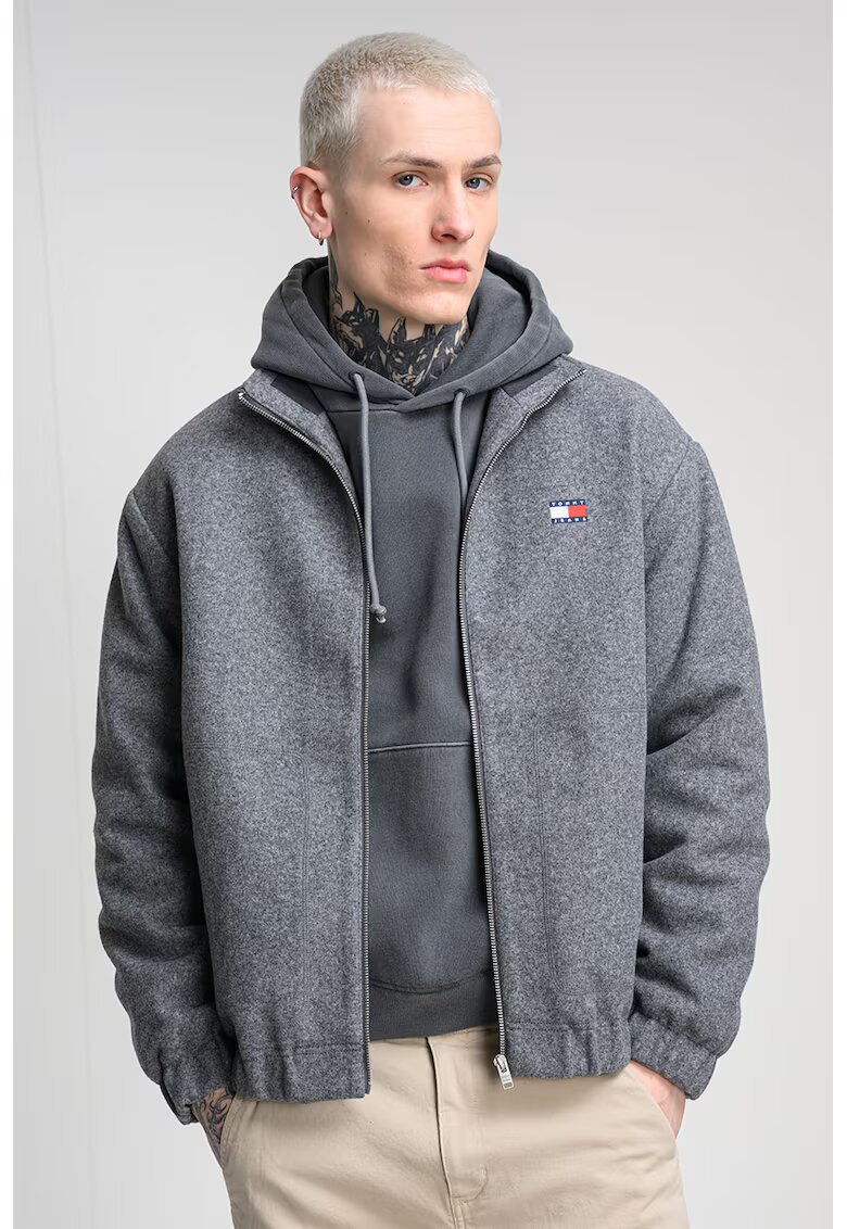 Tommy Jeans Яке с вълна с цип