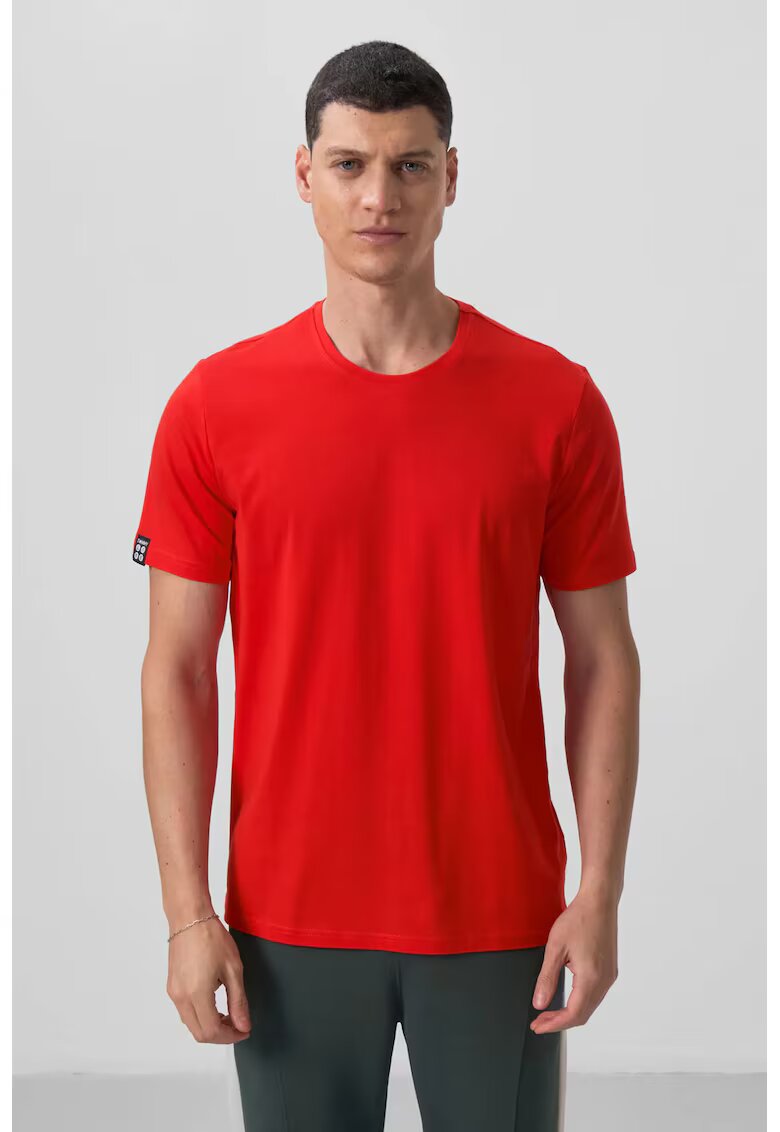 TommyLife Мъжка тениска Comfort Fit червена - еластично трико