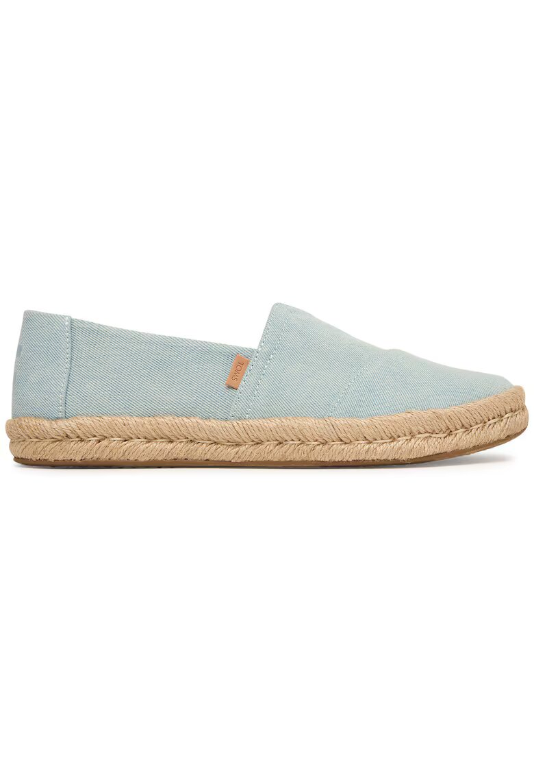 Toms еспадрили с плетена подметка - сини