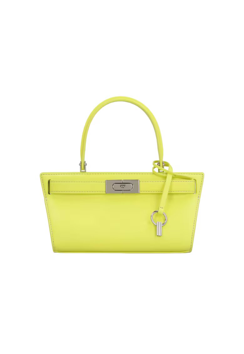 Tory Bruch Дамска чанта Tory Burch Petite Lee Radziwill Cat Eye естествена кожа 24x12x8см комплект с торбичка за прах