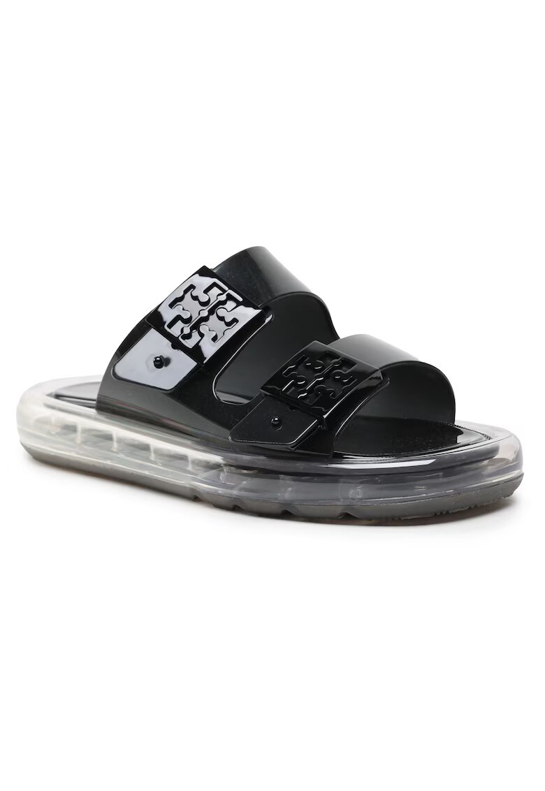 Tory Burch Дамски чехли черни - модел Buckle Bubble Jelly