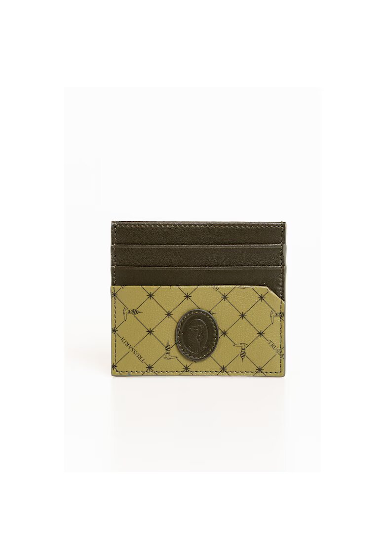 Trussardi Кожен калъф за карти