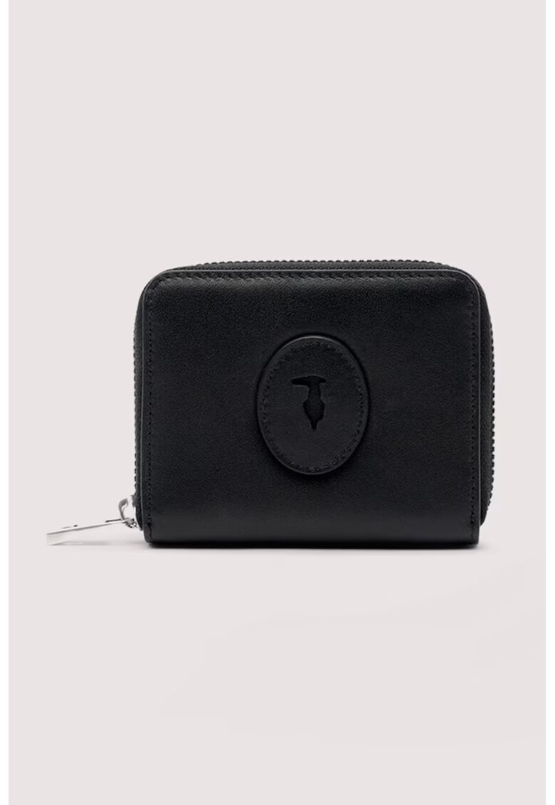 Trussardi Кожено портмоне с лого