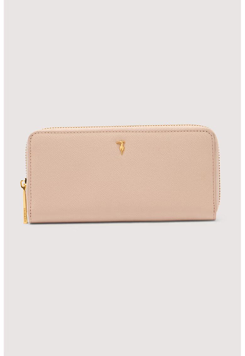 Trussardi Кожено портмоне с цип