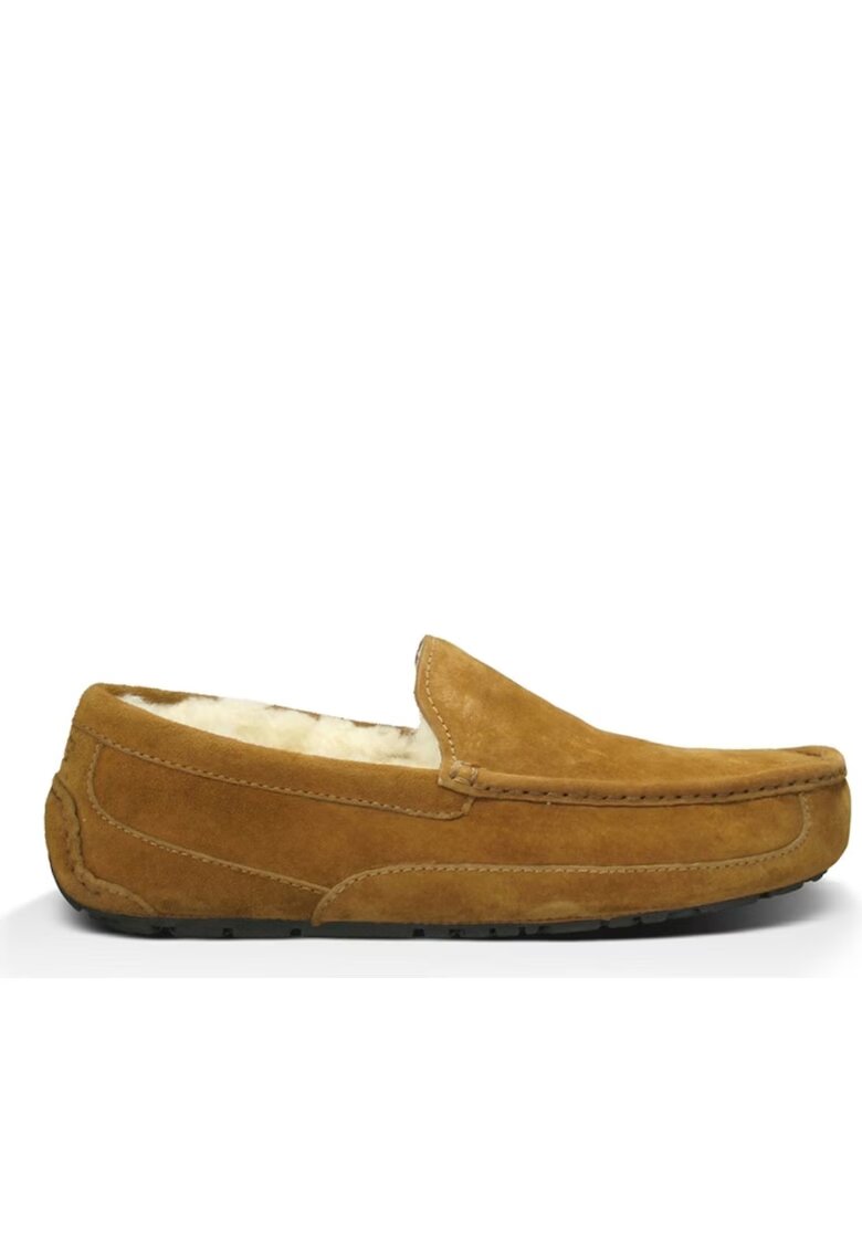 Ugg Чехли Естествена кожа - Кафяви