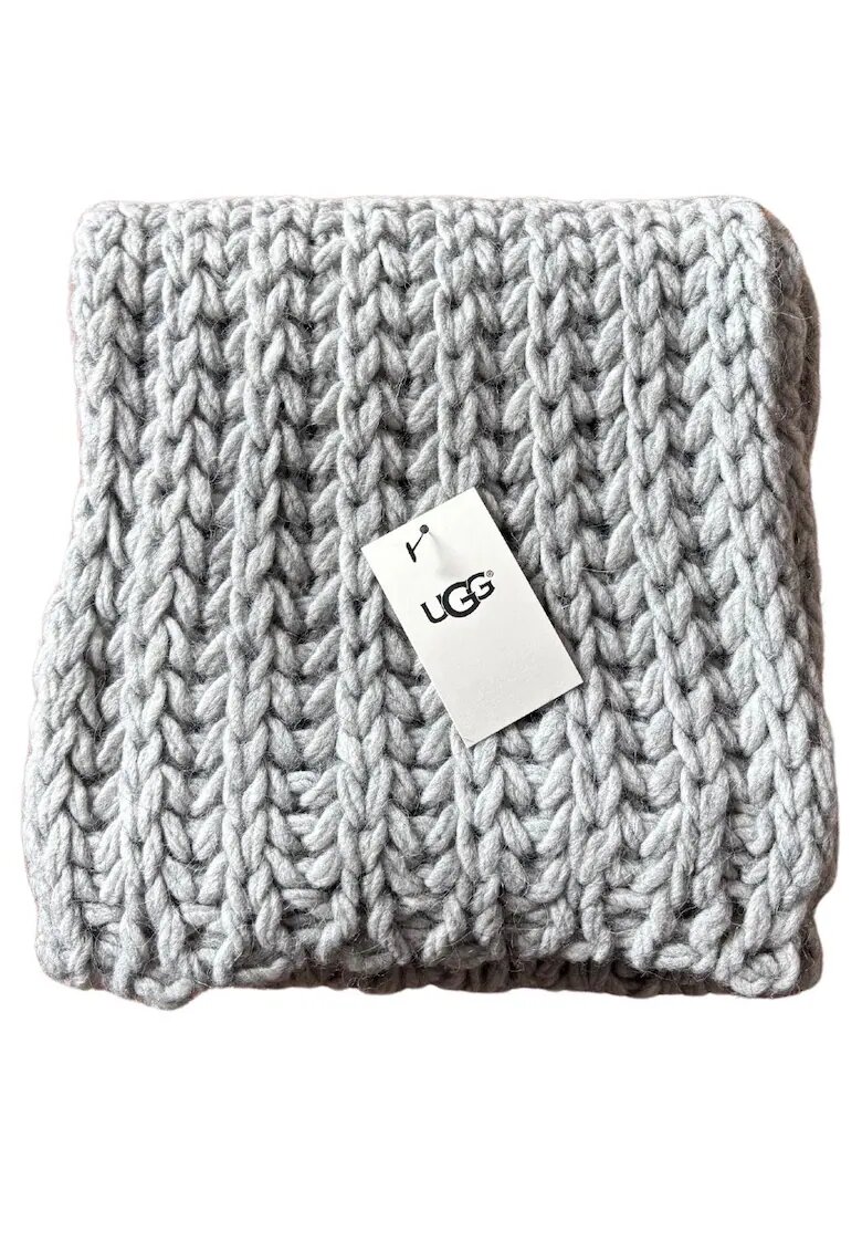 Ugg Дамски шал - 245x25см - акрил/вълна