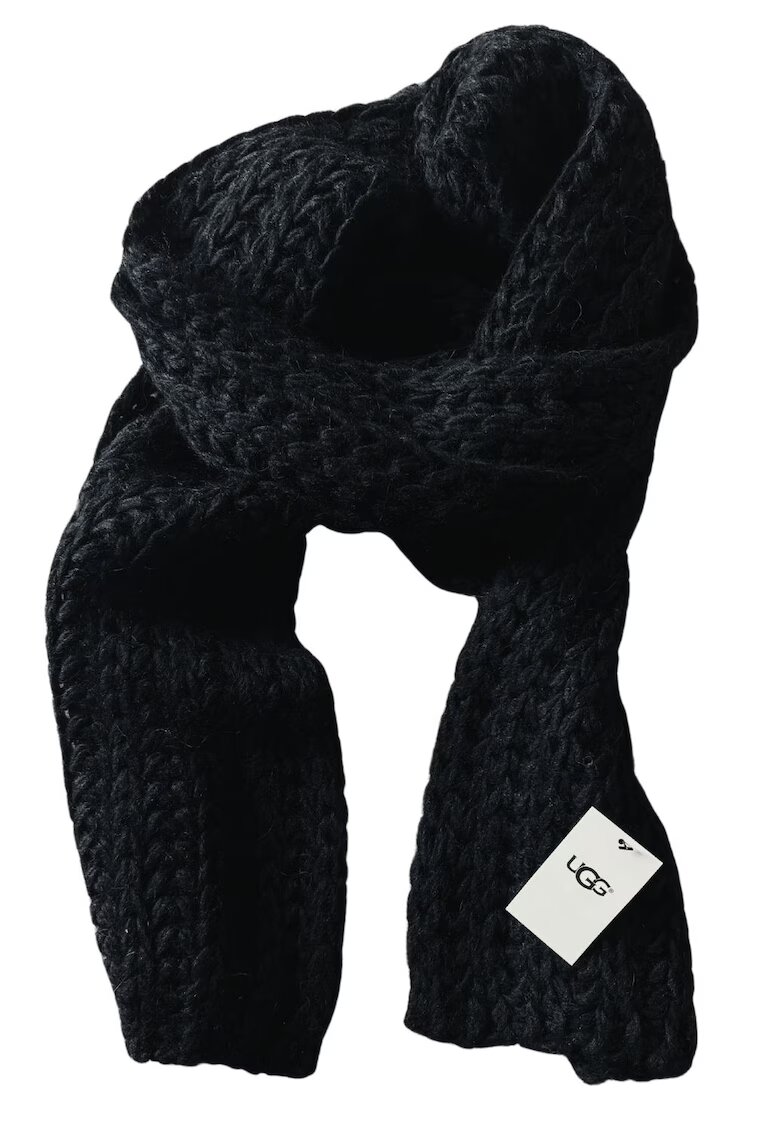 Ugg дамски шал - - 245x25см - акрил/вълна