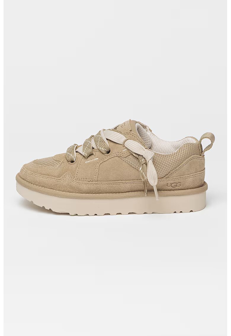 Ugg Спортни обувки Lo Lowmel от велур и мрежести зони