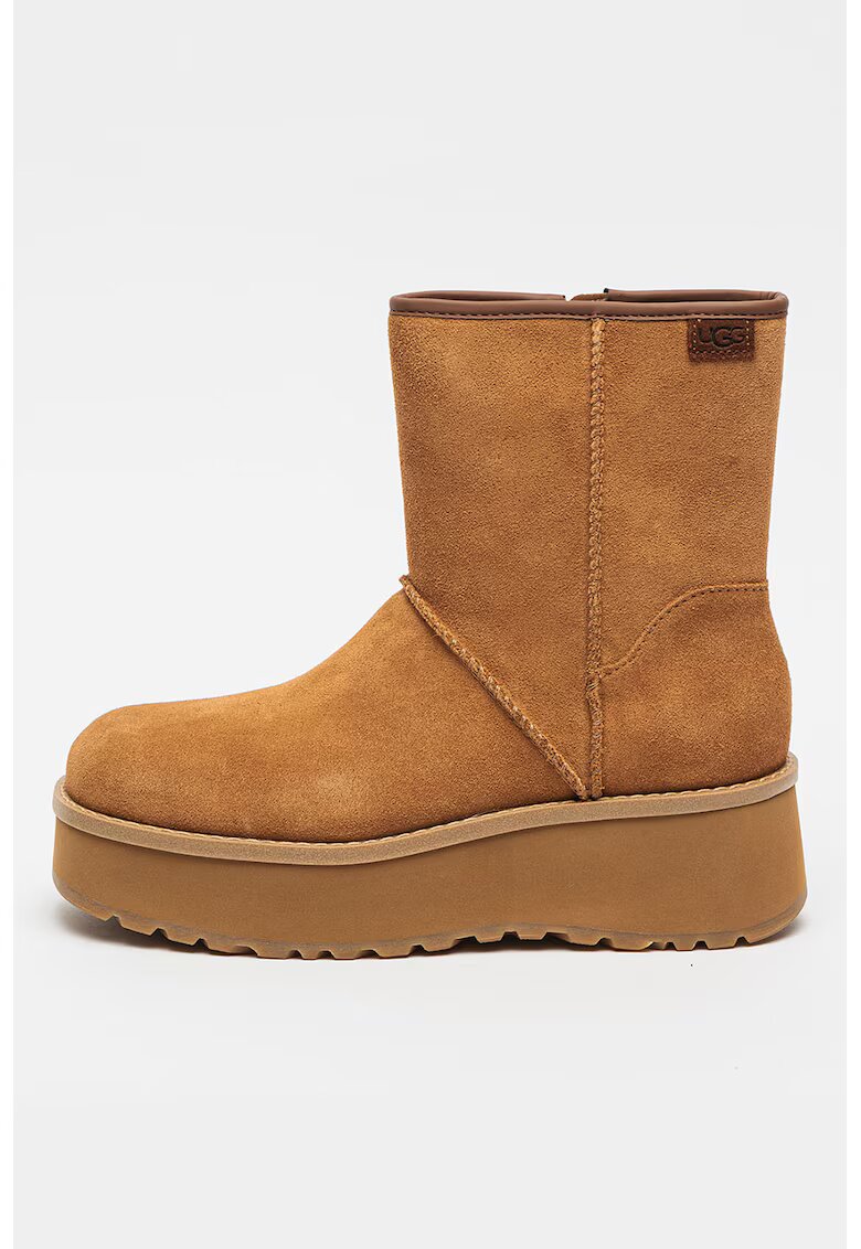 Ugg Велурени боти Cityfunc с равна платформа