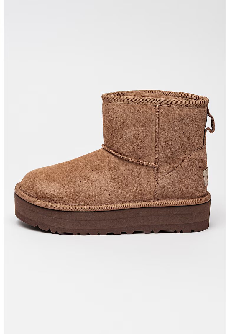 Ugg Велурени боти Classic Mini