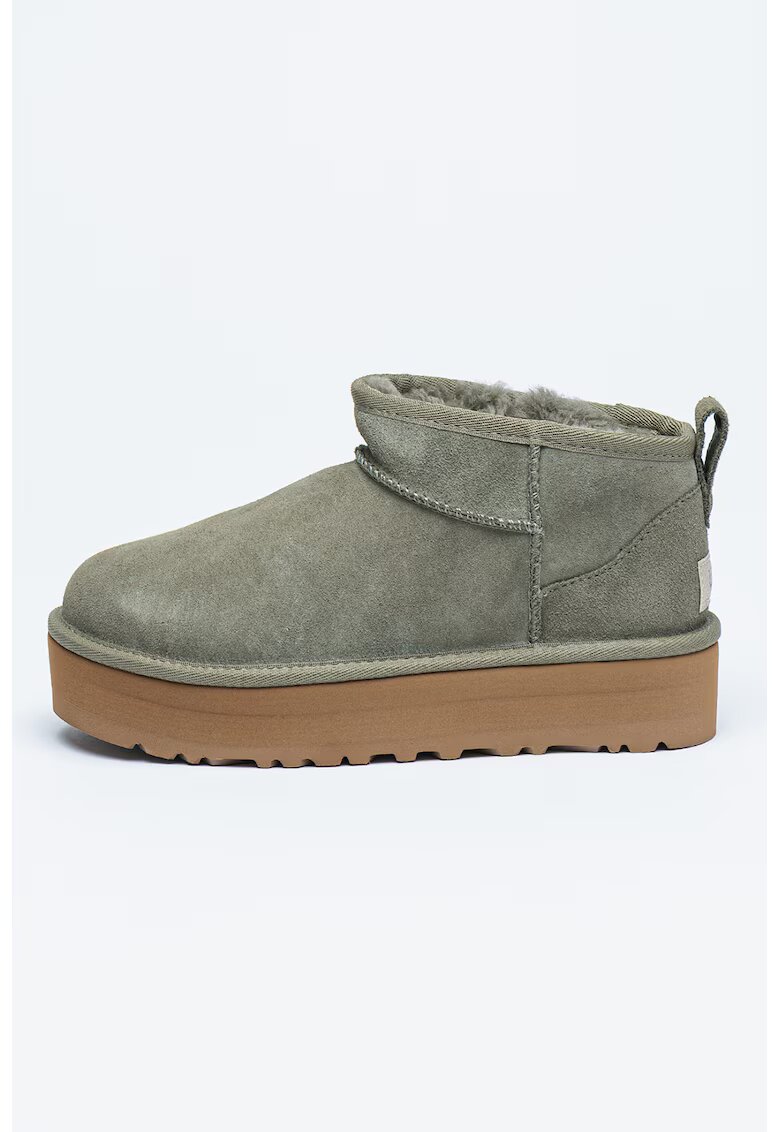 Ugg Велурени боти Classic Ultra