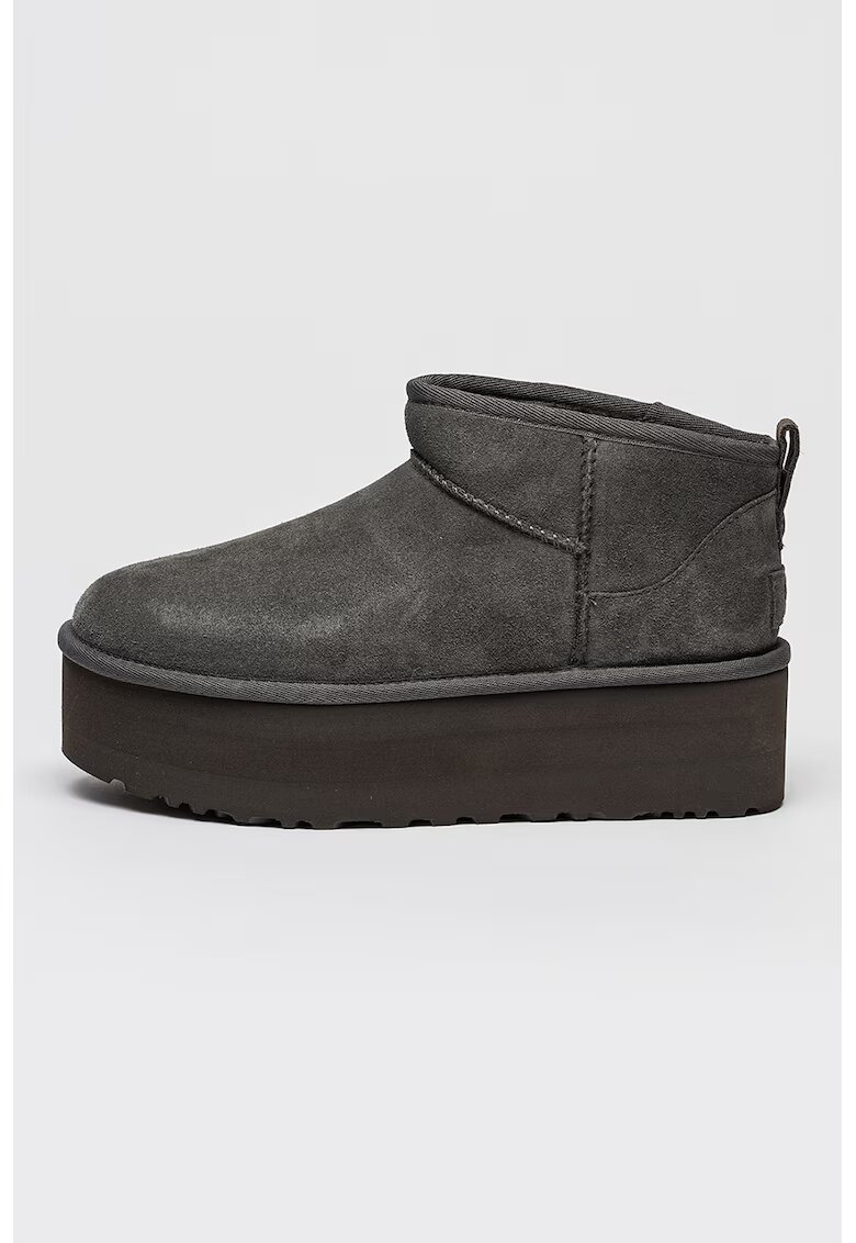Ugg Велурени боти Classic Ultra Mini