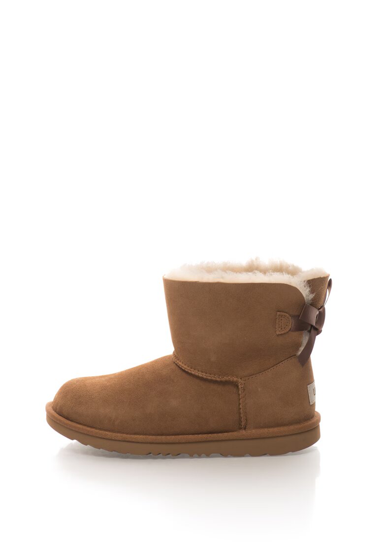 Ugg Боти Mini Bailey Bow II от овча кожа