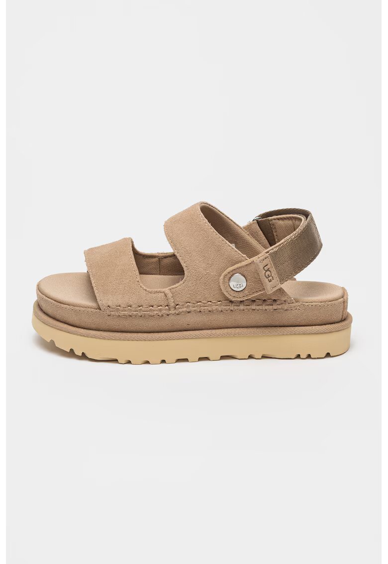 Ugg Велурени сандали Goldenstar с велкро